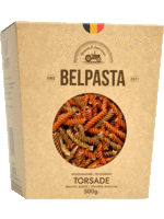 Belpasta Torsade Tomaten & Basilicum Doos 500g