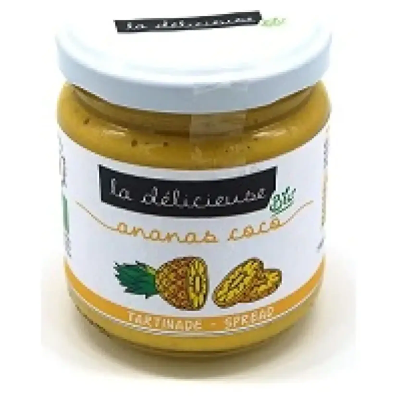 La Délicieuse Ananas Coco Veggie Saus BIO 180g