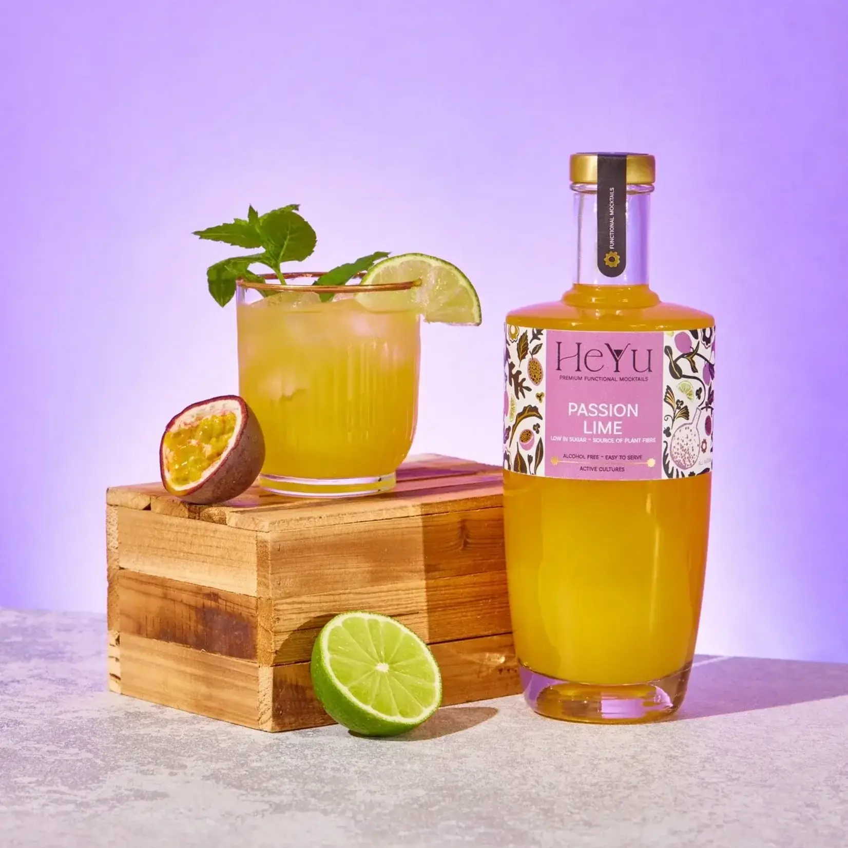 HeYu Passion Lime 70cl