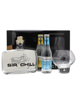 Sir Chill Gin + Glass + 2 Tonics Giftpack 37,5% 50cl