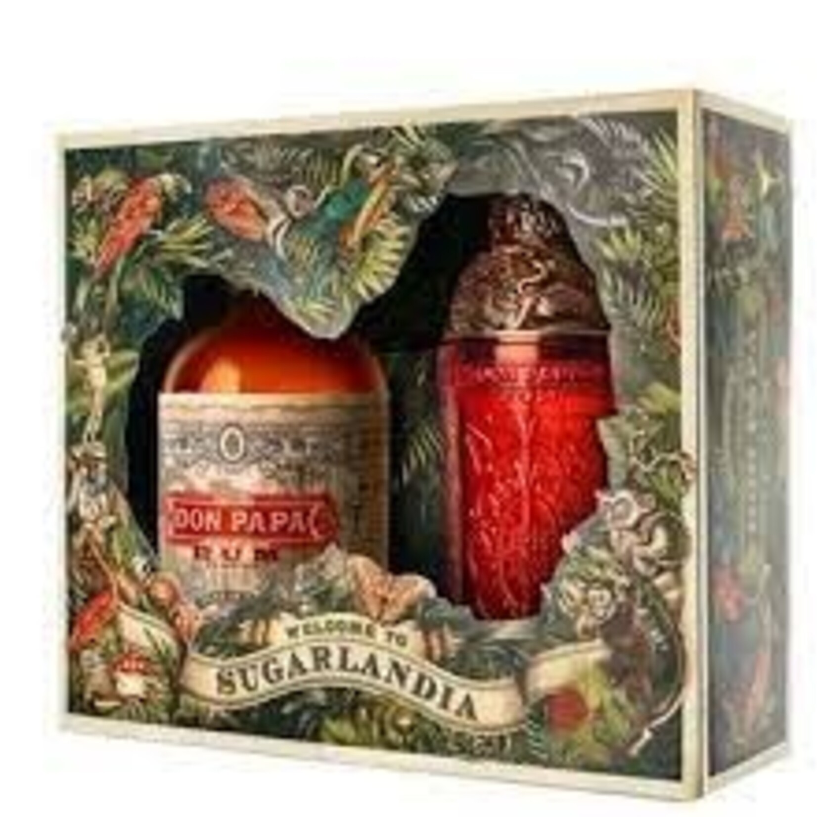 Don Papa Rum + Shaker Giftpack 40% 70cl