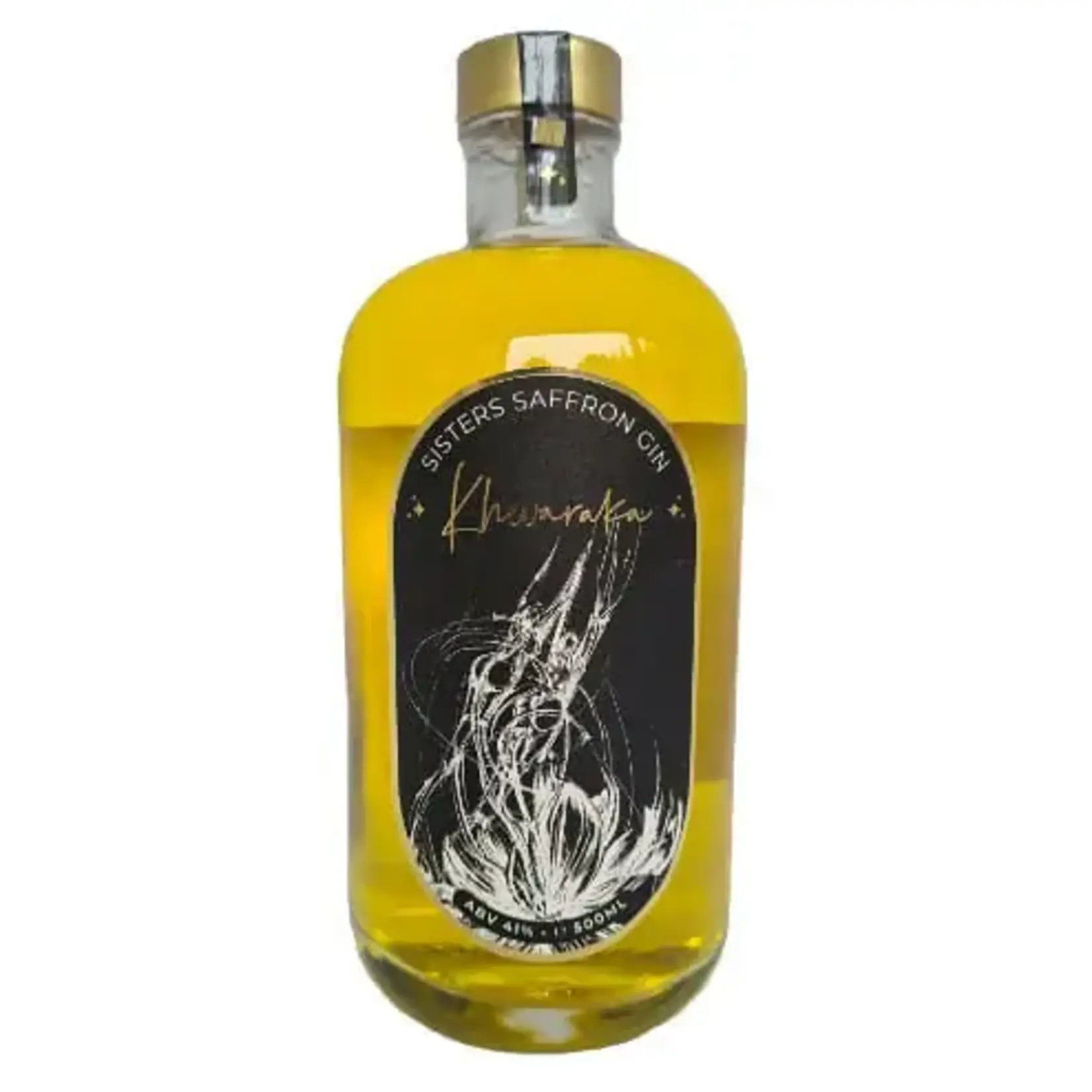 Khwaraka Sisters Saffron Gin 41% 50cl