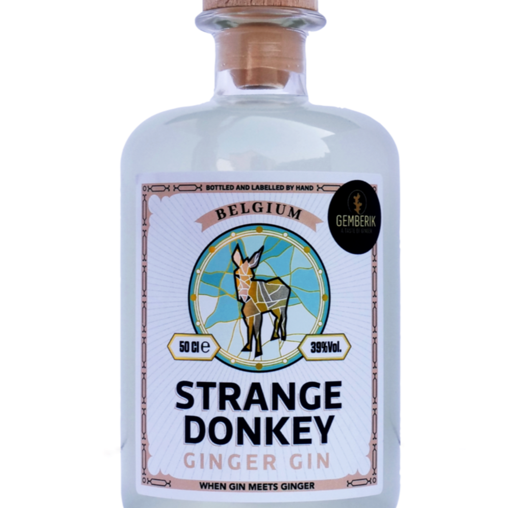 Strange Donkey Gin Ginger 39% 50cl