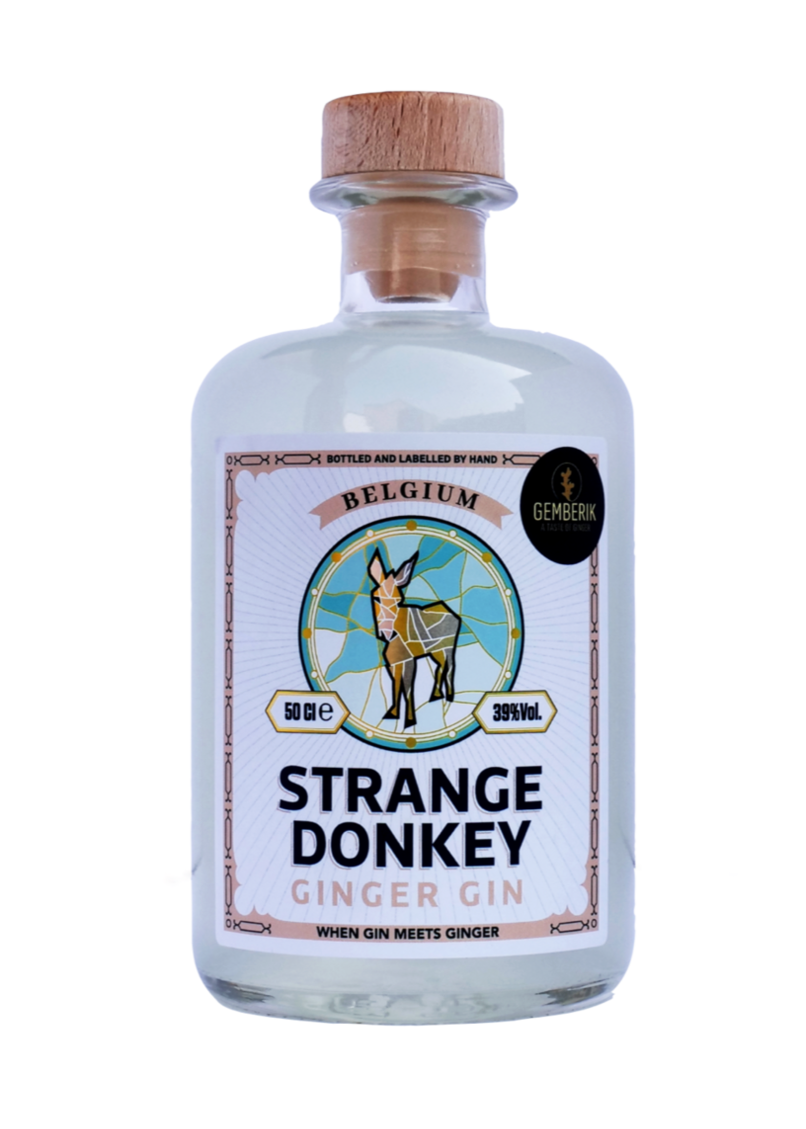 Strange Donkey Gin Ginger 39% 50cl