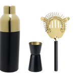 Cosy & Trendy Cocktailset Shaker 550ml + Barmaatje 15-30ml + Zeef