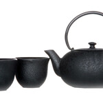 Cosy & Trendy Fuku Black Theepot M.Filter en 2 Tassen