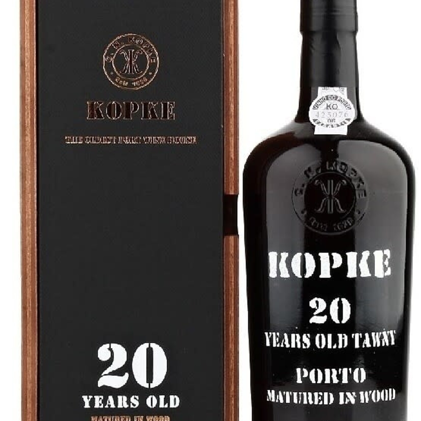 Kopke 20Y + Wooden Box 20% 75cl