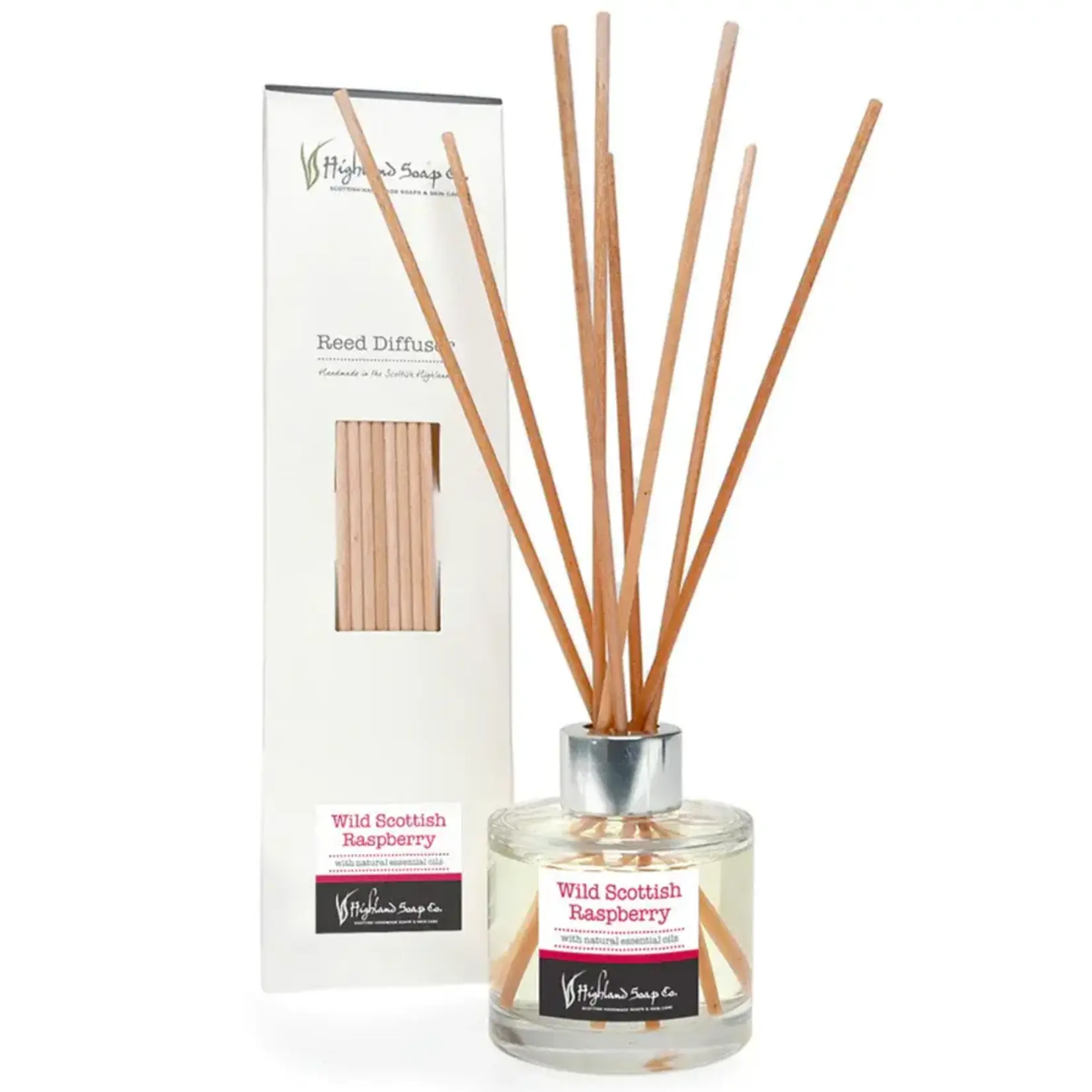 Highland Soap Co. - Wild Scottish Raspberry Reed Diffuser