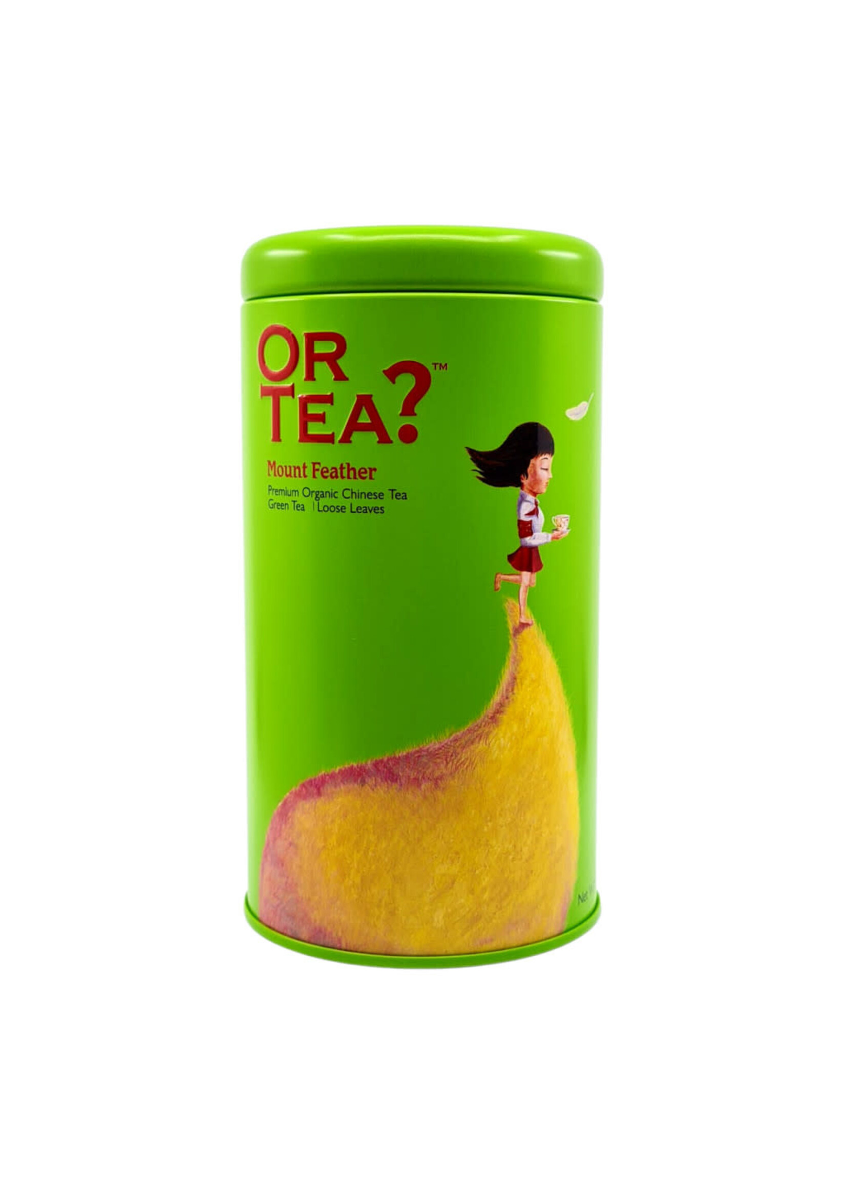 Or Tea? Mount Feather Tin Canister