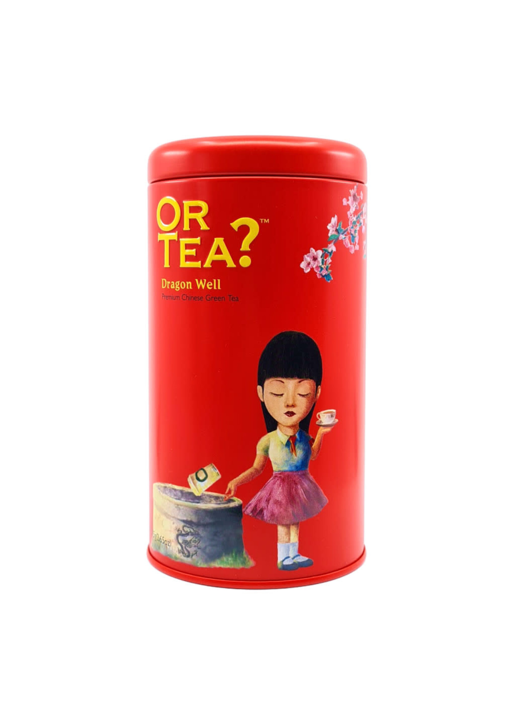 Or Tea? Dragon Well Tin Canister