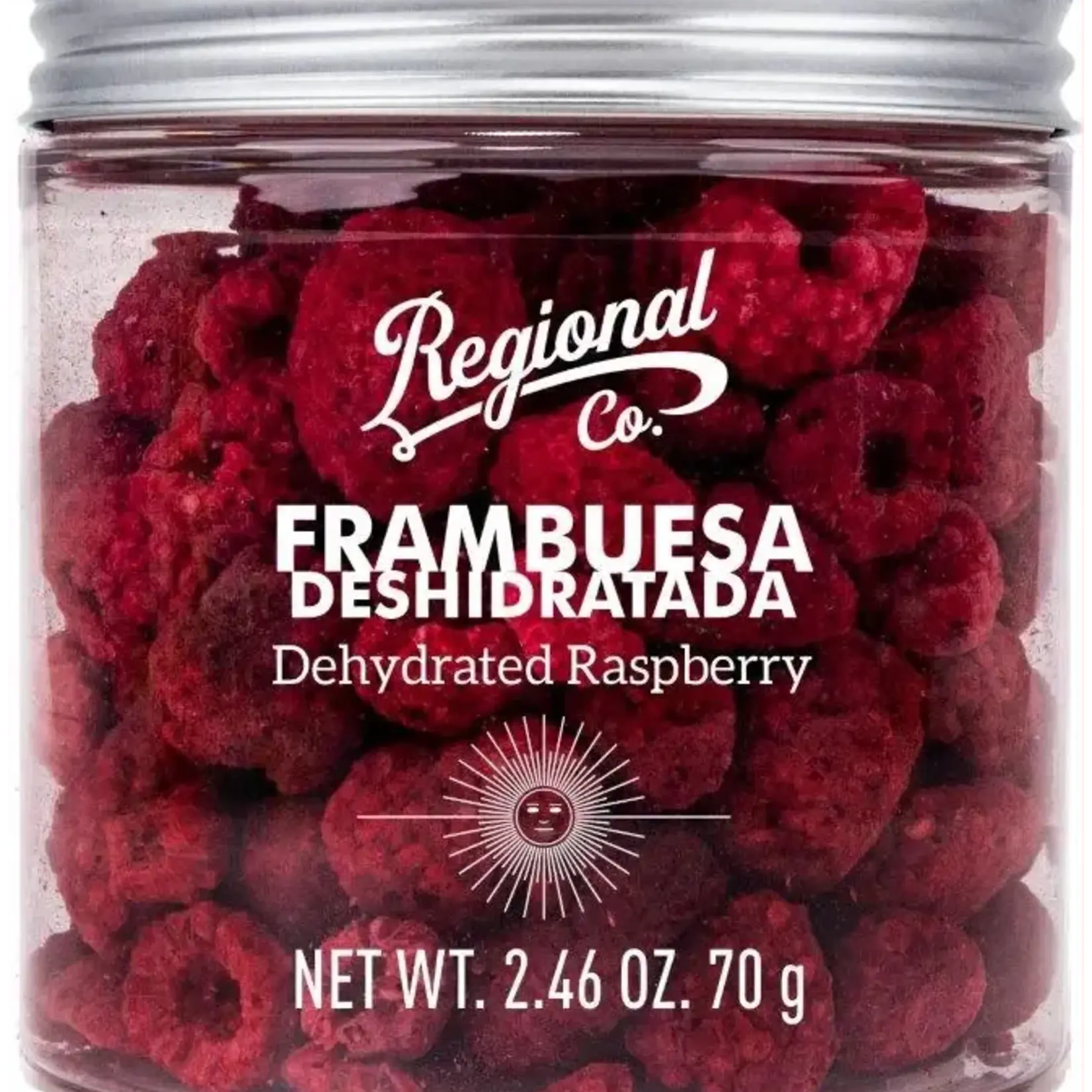 Regional Gedroogde Frambozen 50g