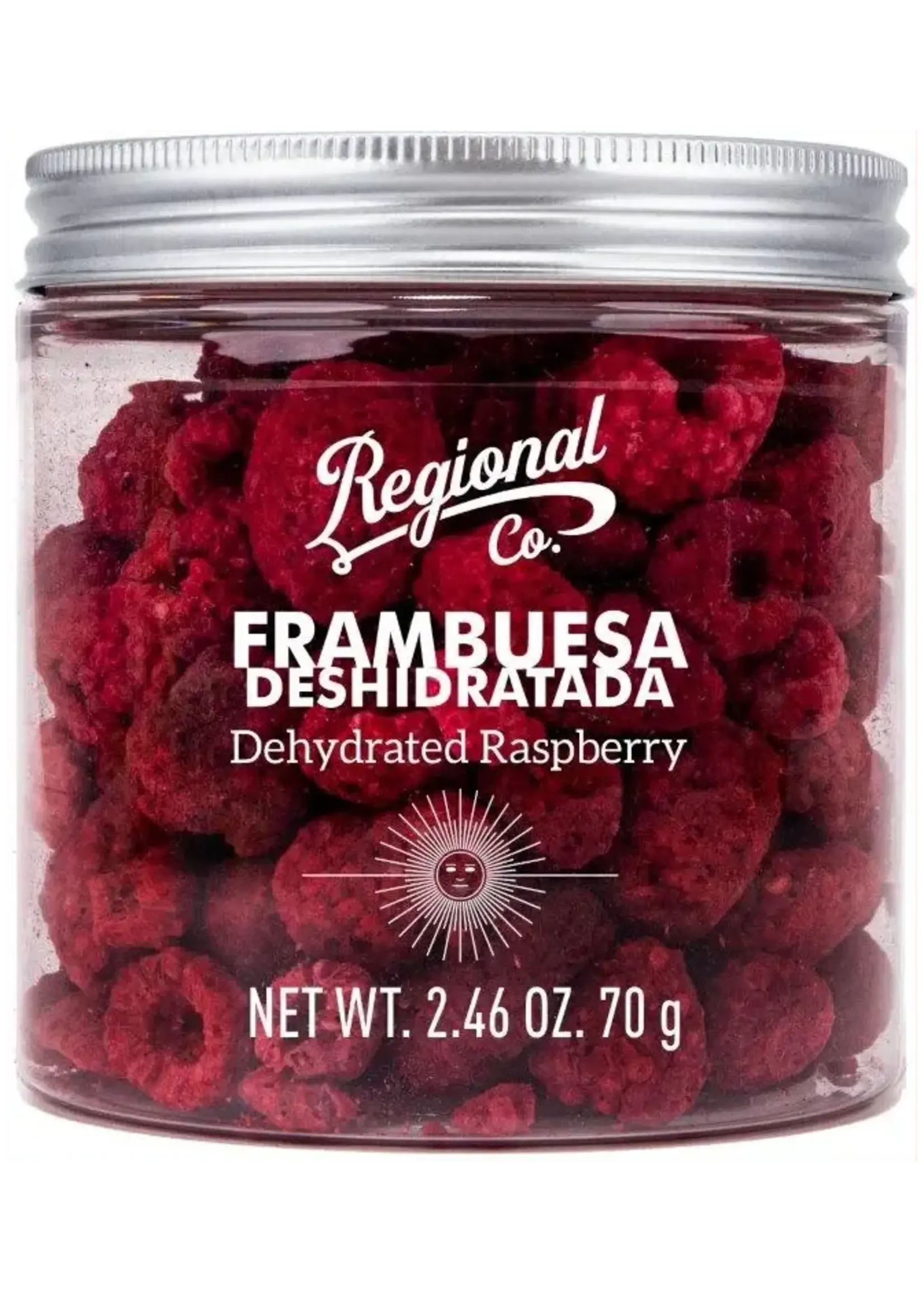 Regional Gedroogde Frambozen 50g