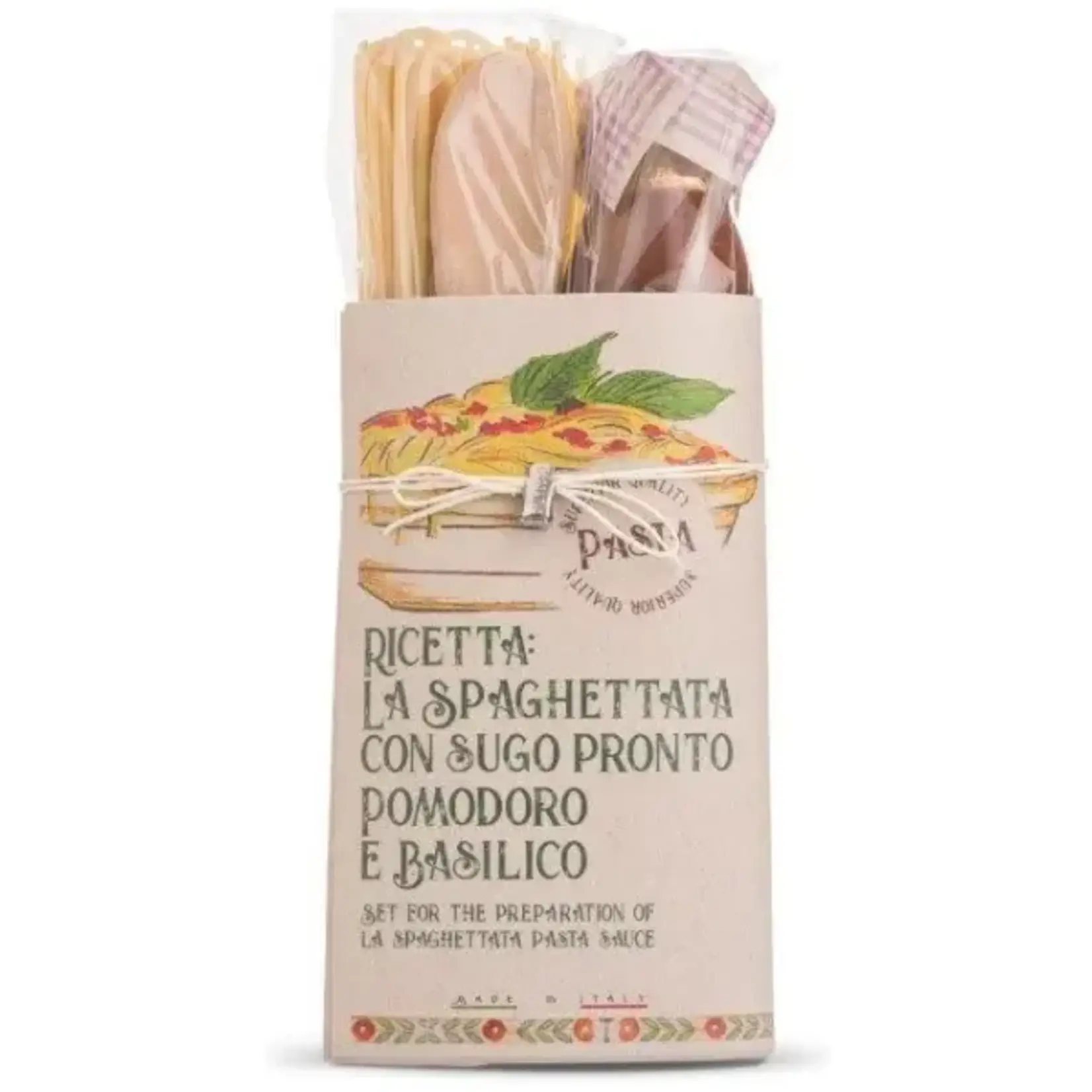Casarecci Di Calabria La Spaghettata Con Salsa Gift 420g