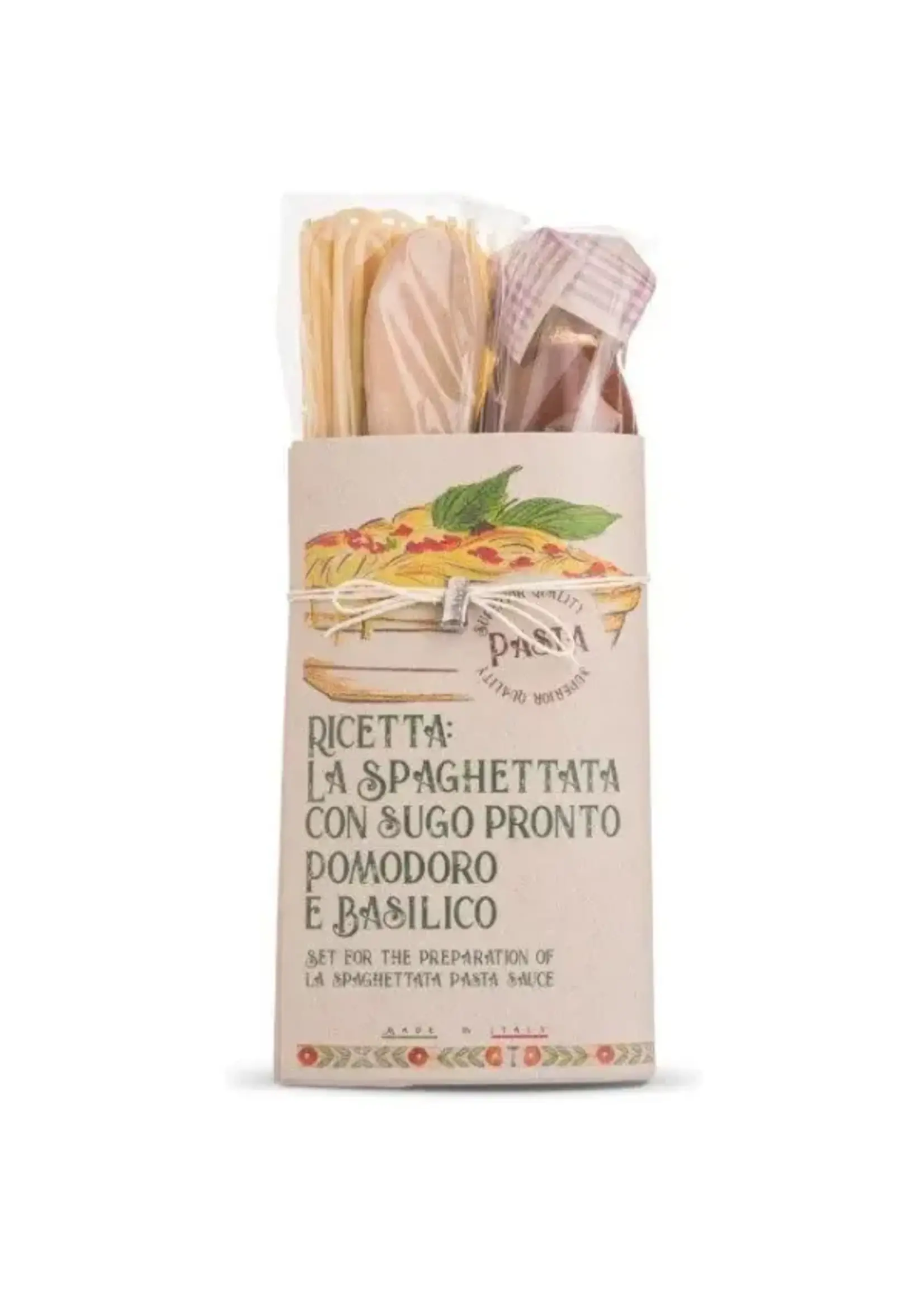 Casarecci Di Calabria La Spaghettata Con Salsa Gift 420g