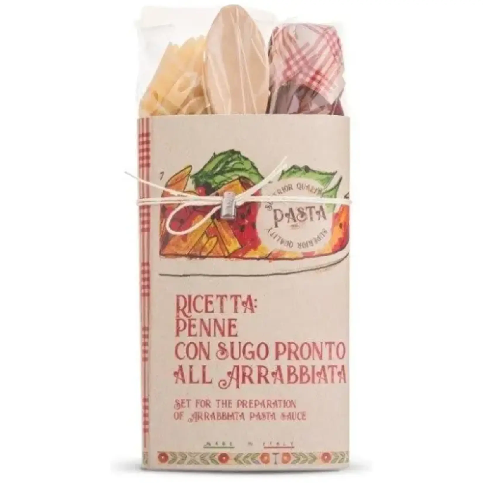 Casarecci Di Calabria Penne All Arabiata Con Salsa Gift 420g