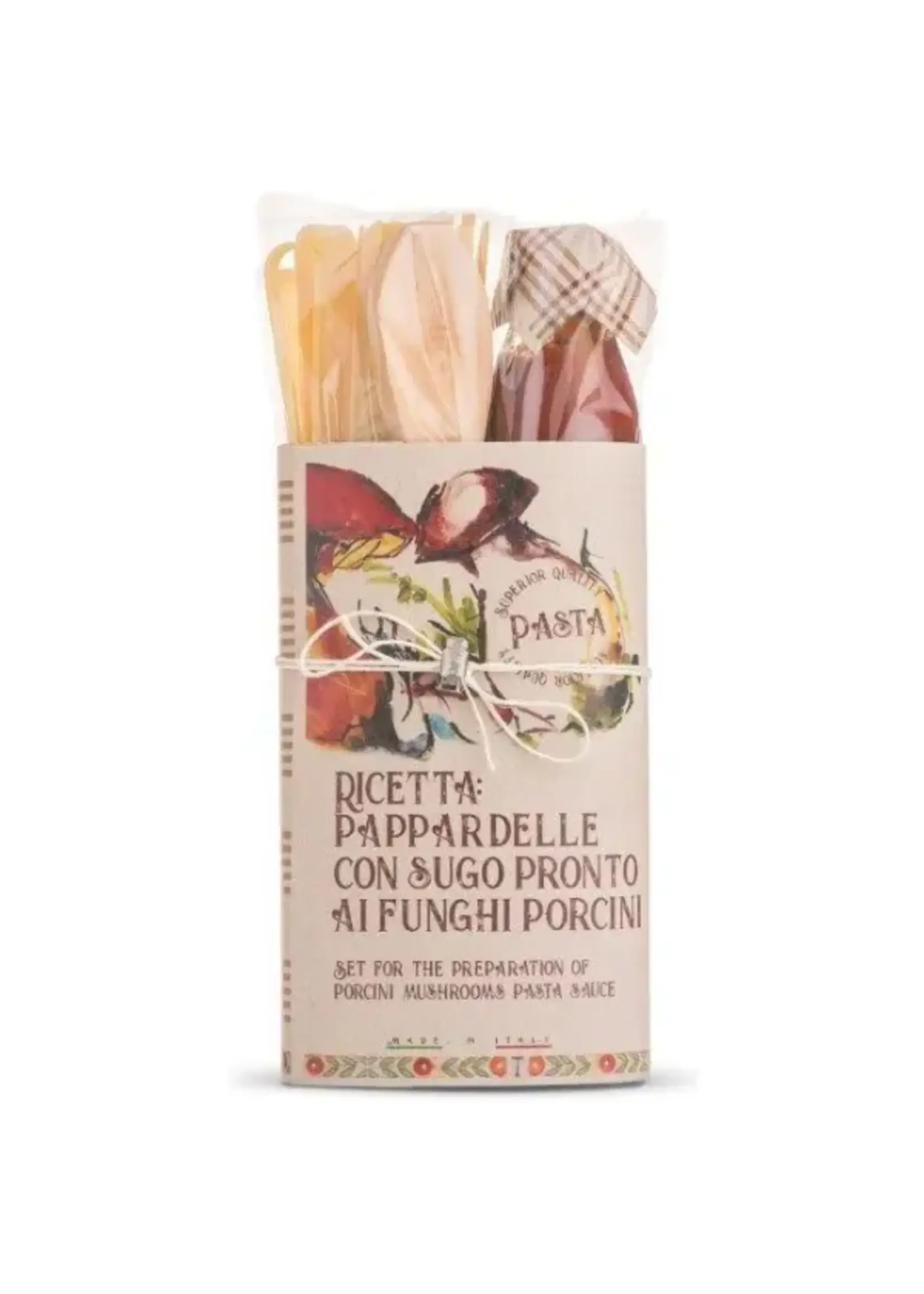 Casarecci Di Calabria Pappardel Salsa Funghi Porcini Gift 420g