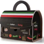 Bella Italia Pasta Koffertje XL Zwart Giftset 1280g
