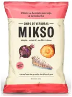 Mikso Groentechips Roze 85g