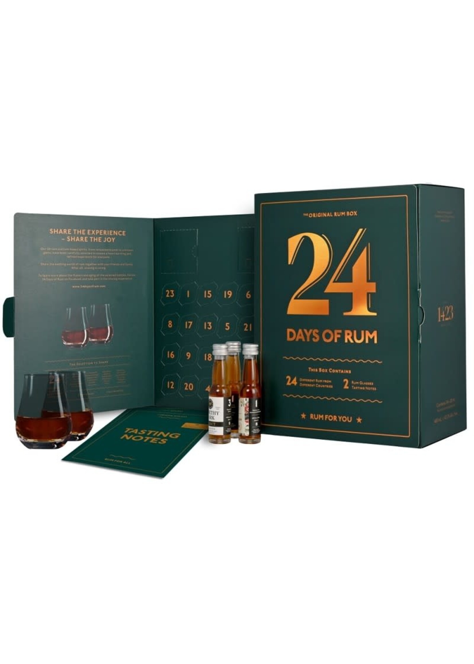 24 Days Of Rum Green Edition 43,7% 48cl