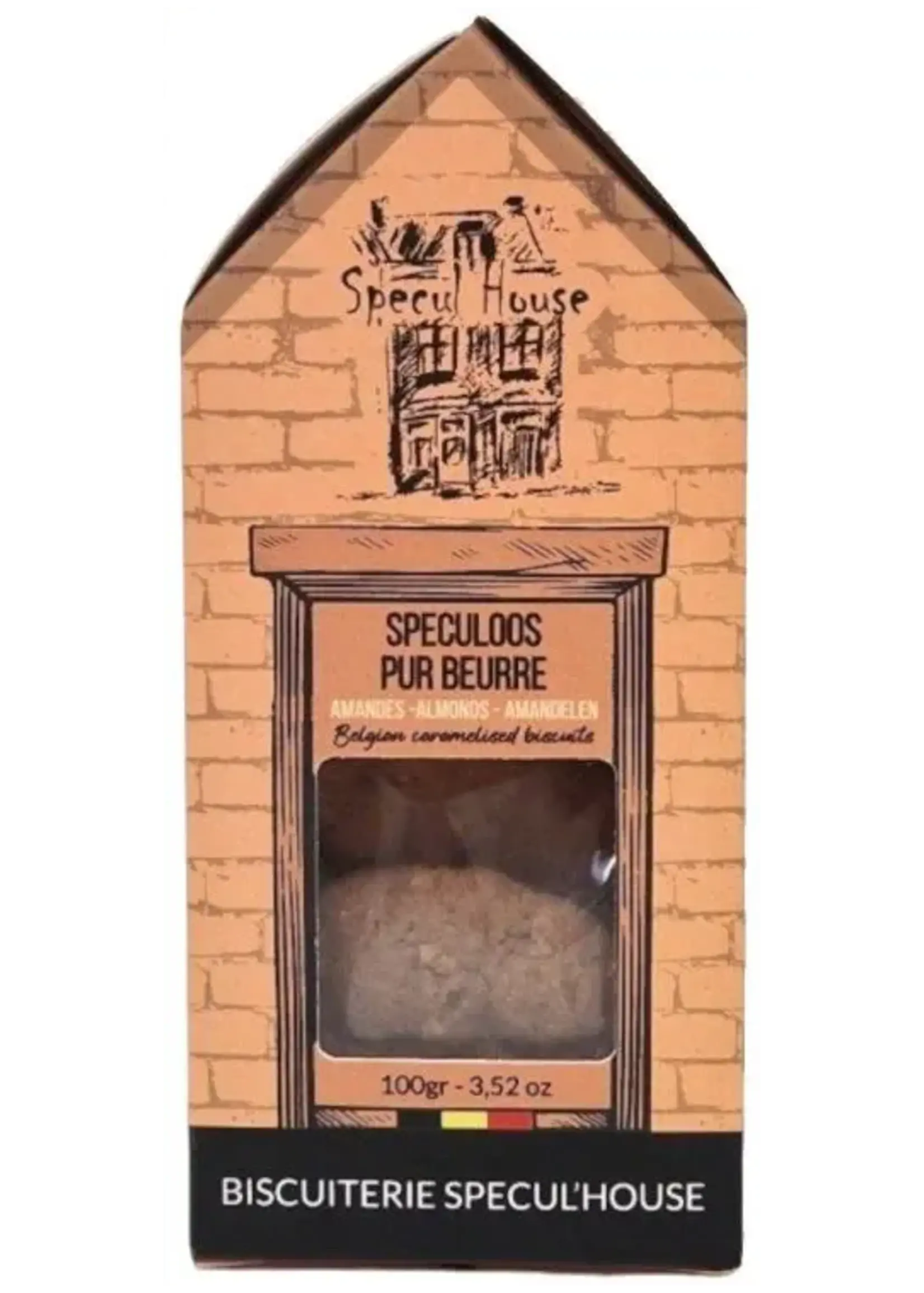 Specul'House Speculaas Boter Amandel Huisje 100g