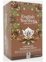 English Tea Shop Chocolate, Rooibos & Vanilla 20TB BIO