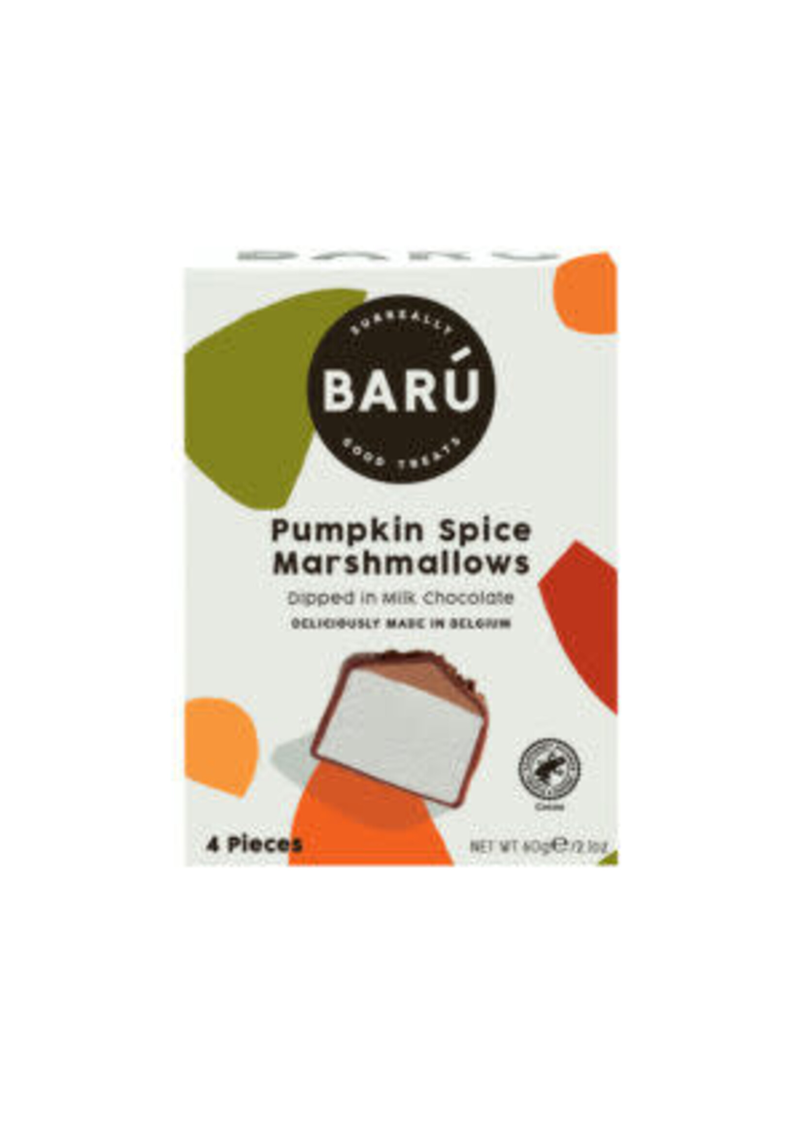 Barú Pumpkin Spice Marshmallows - Medium Box 60g
