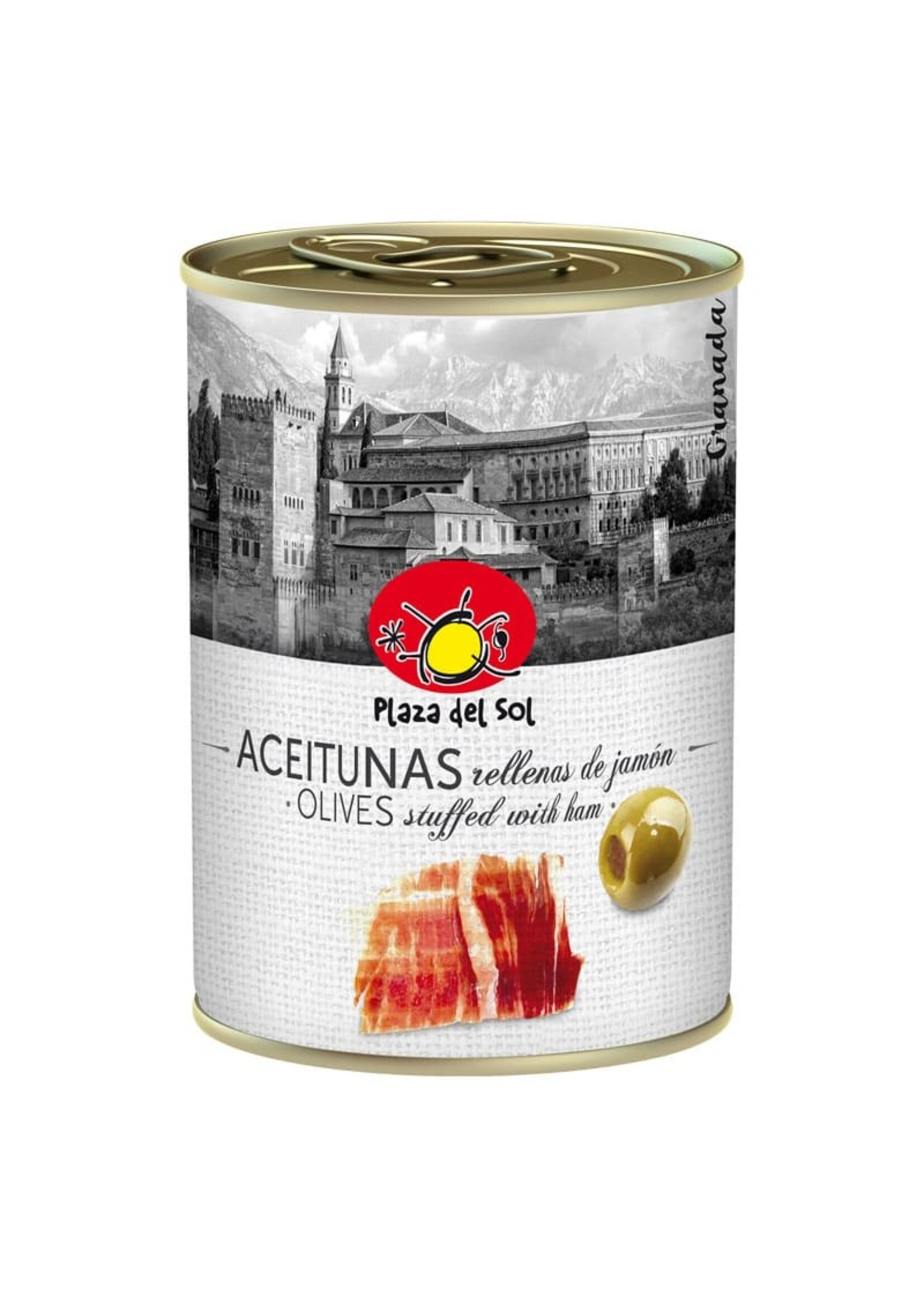 Plaza del Sol Olives Stuffed with Ham 280g