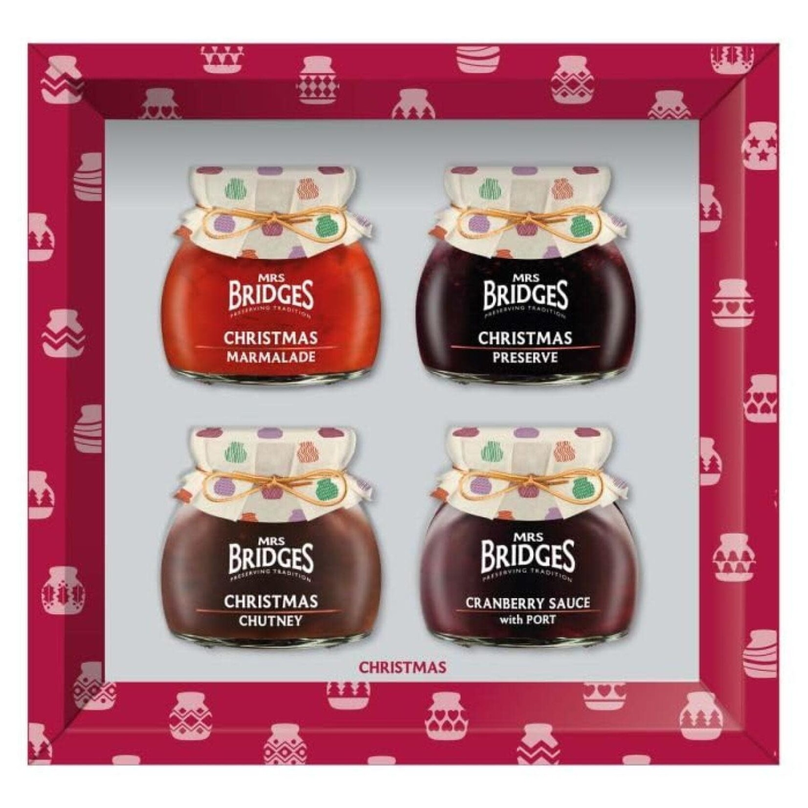 Mrs Bridges Christmas Selection Giftbox 1x100g 3x113g