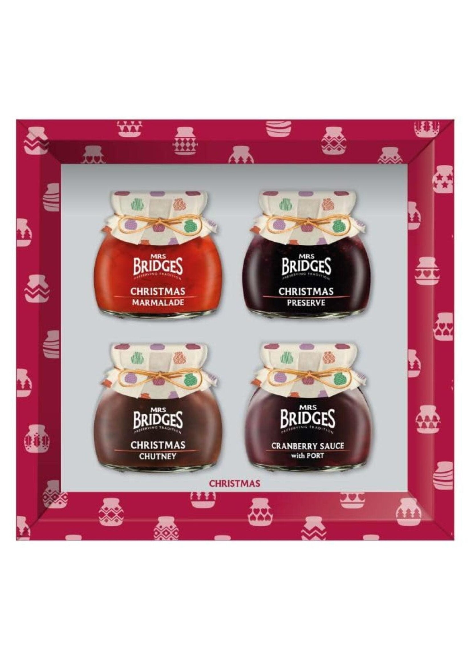 Mrs Bridges Christmas Selection Giftbox 1x100g 3x113g
