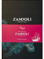 Zandoli Réunion Island + 2 Glazen Giftbox 40% 50cl