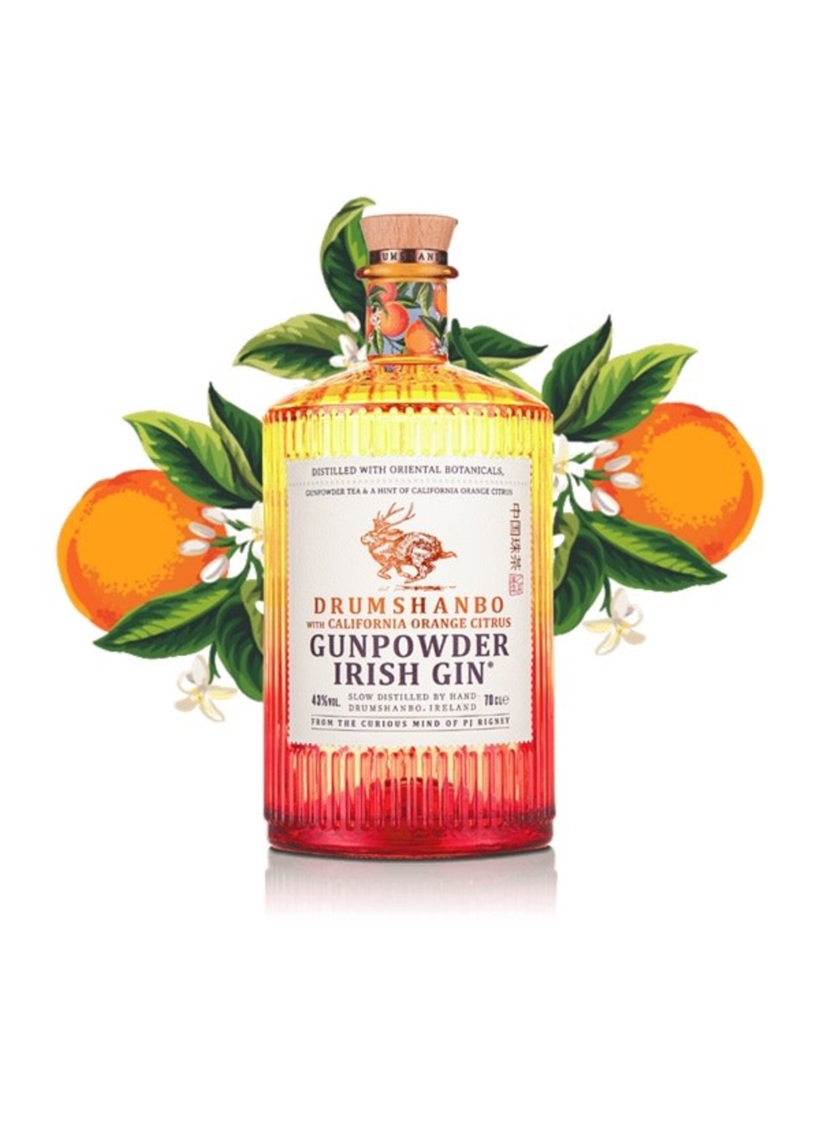 Drumshanbo Gunpowder Gin California Orange Citrus 43% 70cl