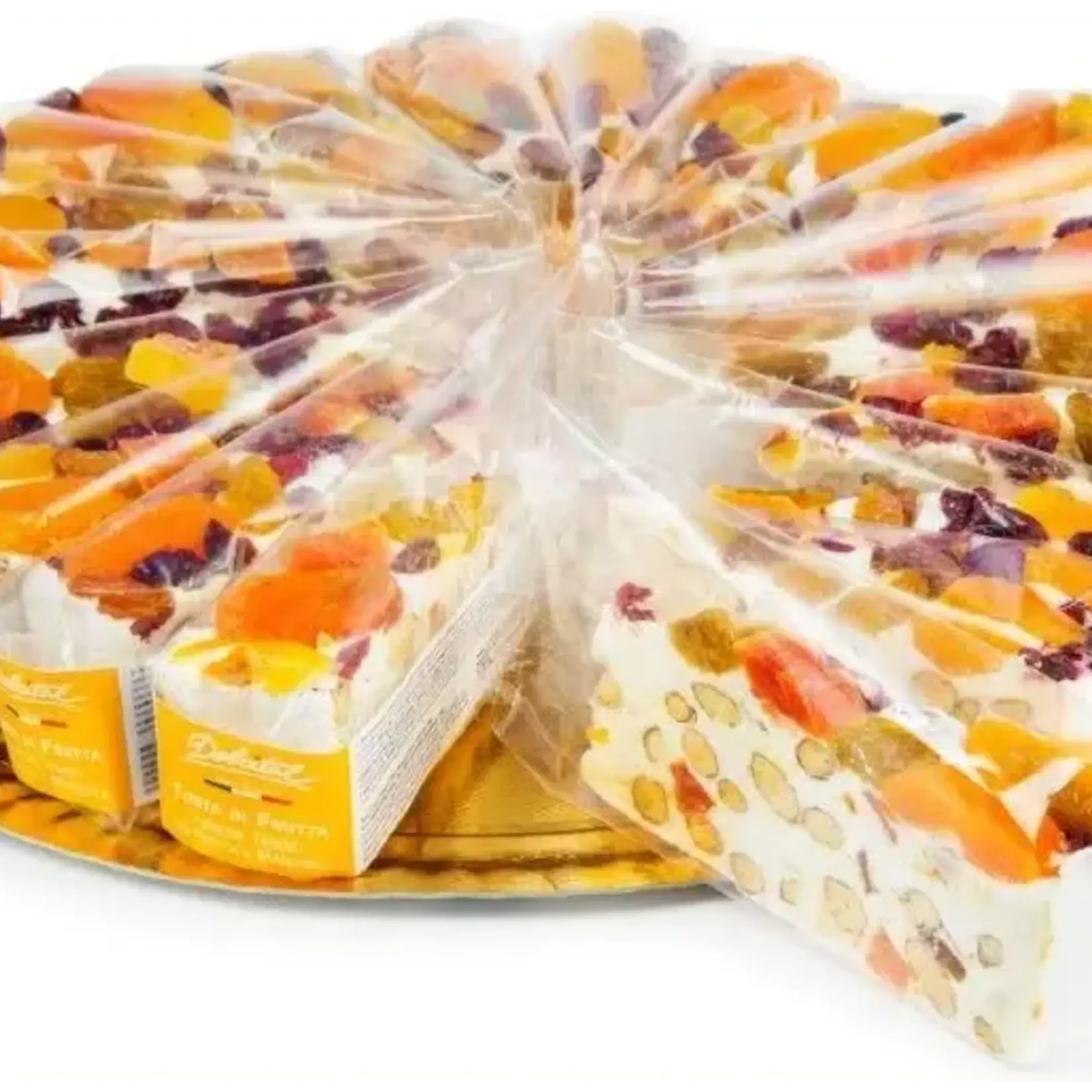 Dolcital Nougattaart Amandel Fruit 110g