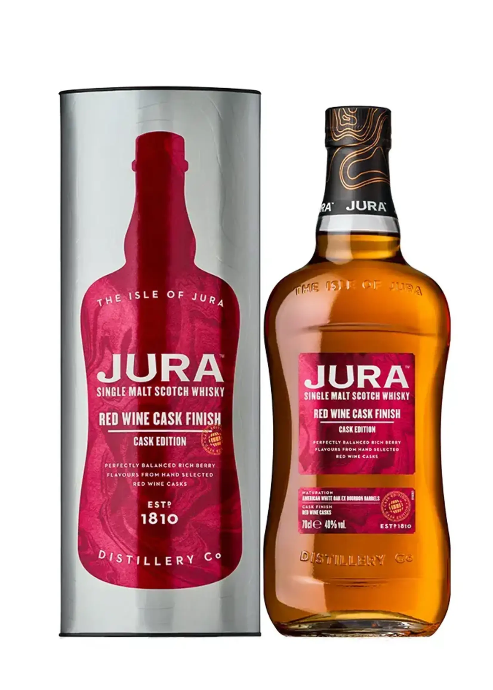 Jura Red Wine Cask Finish 40% 70cl
