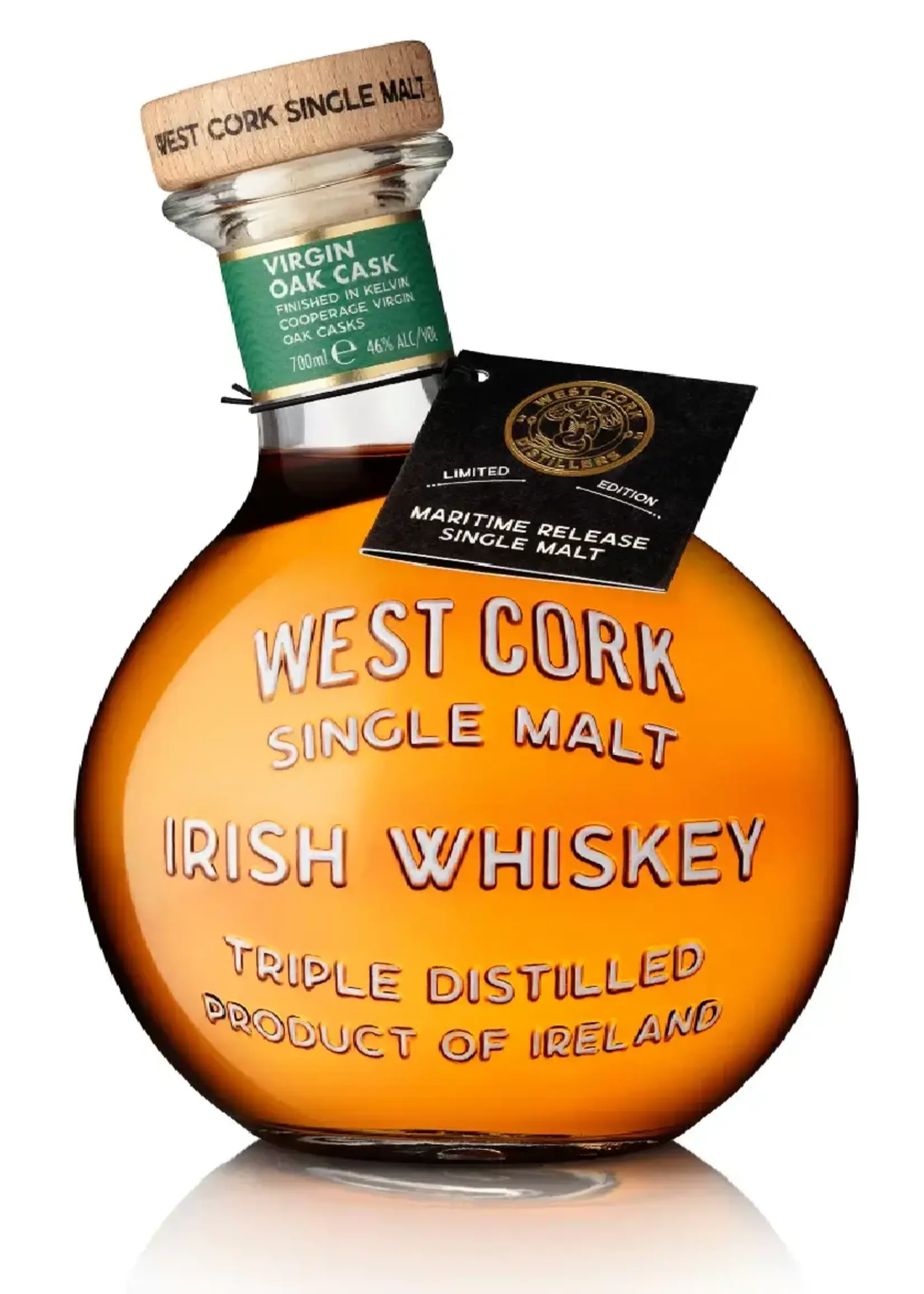 West Cork Maritime Virgin Oak Cask Finished 46% 70cl