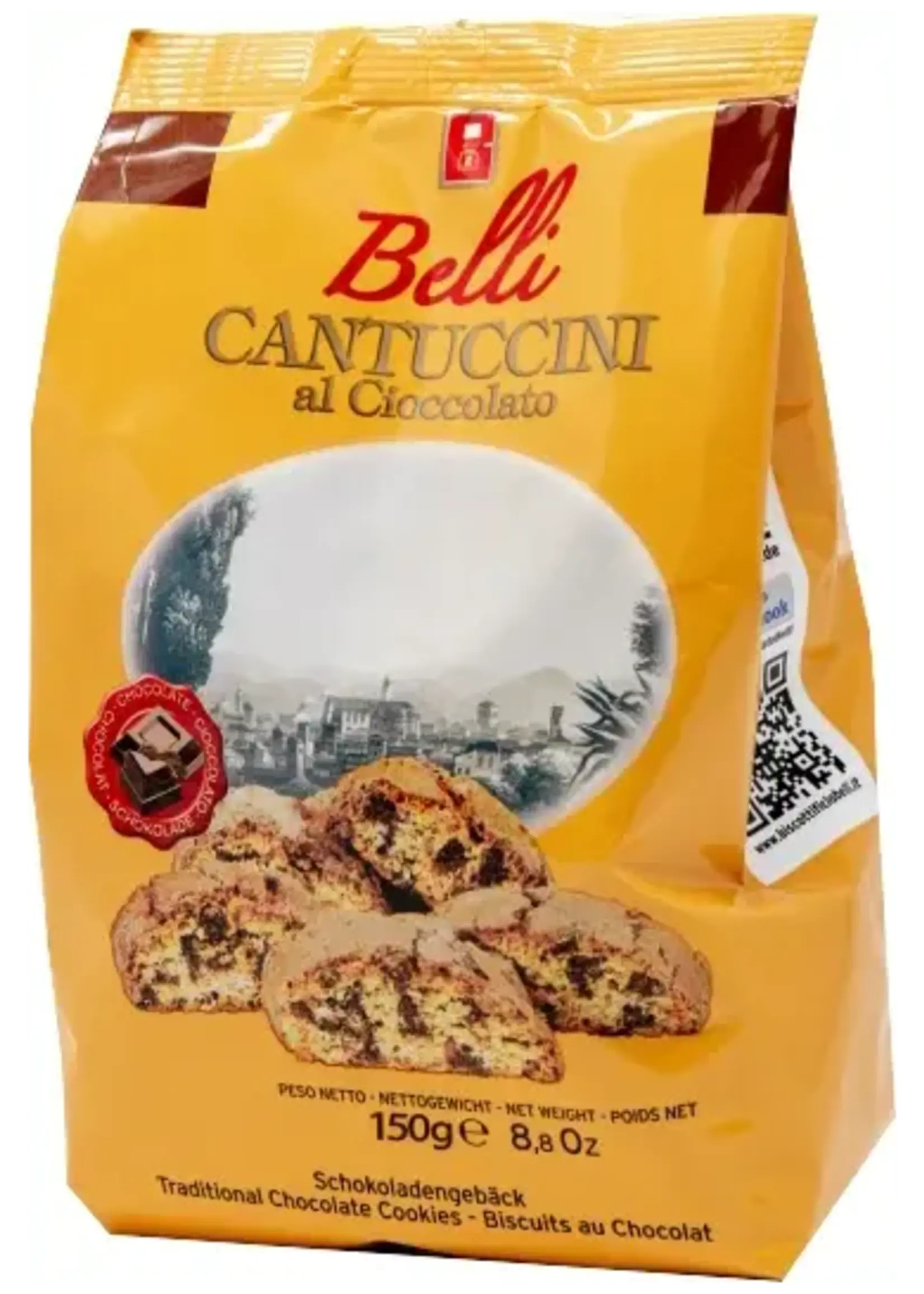 Cantuccini Toscani Chocolade Zakje 150g