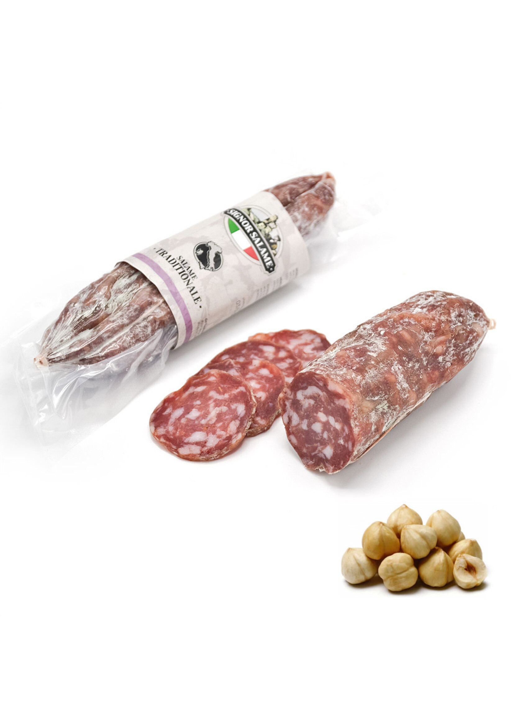 Salami Hazelnoot Vacuüm 170g