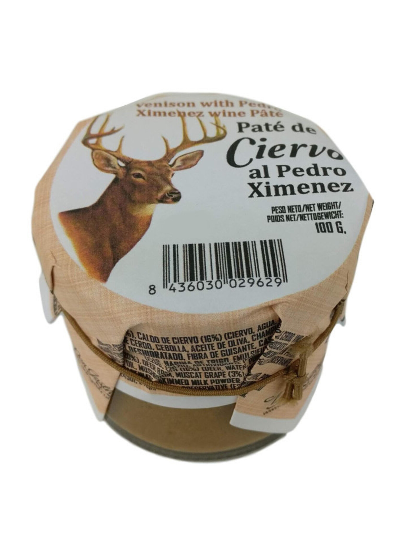 Spaanse Hertenpaté met PX Sherry 100g