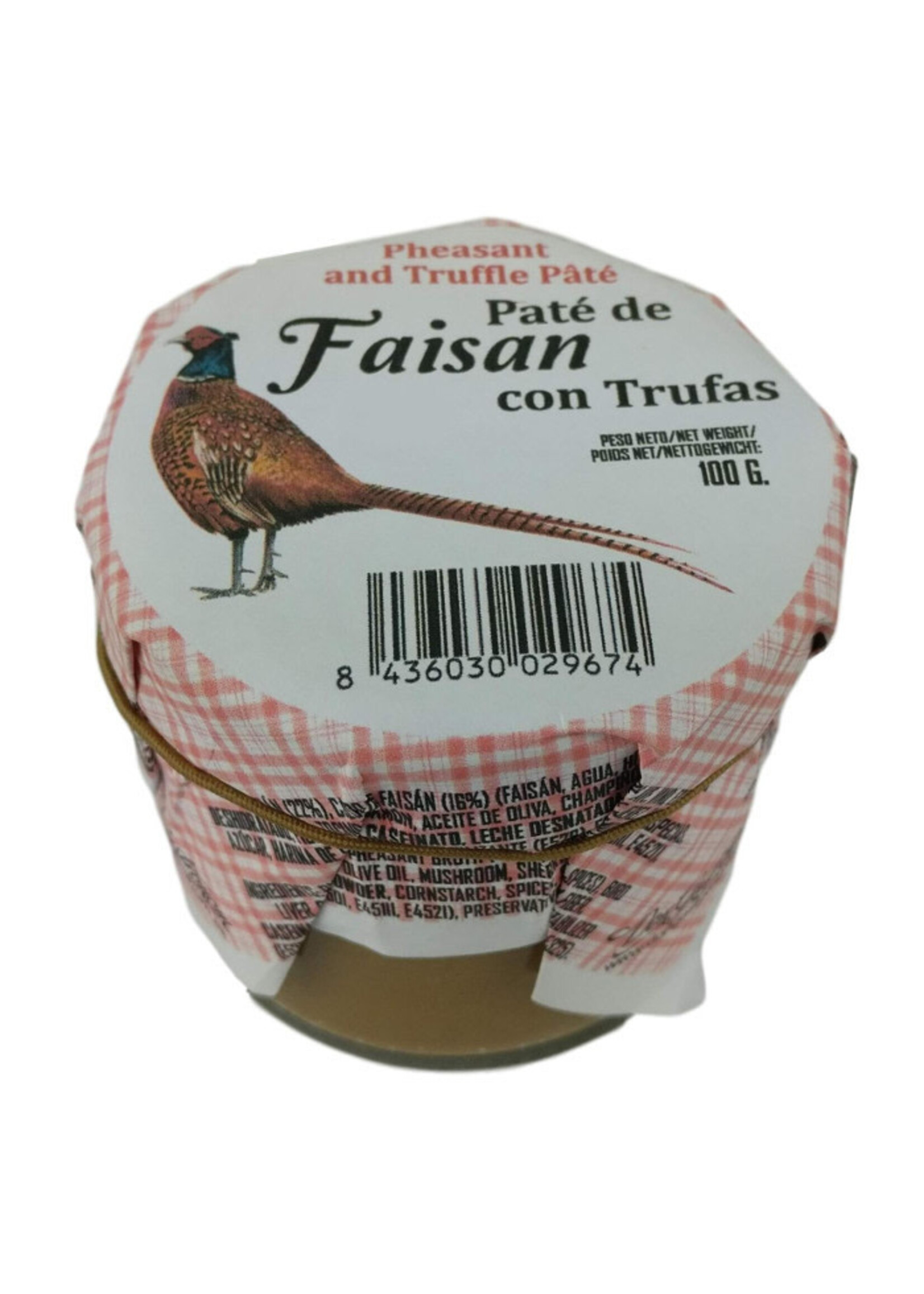 Spaanse Paté van Fazant en Truffel 100g