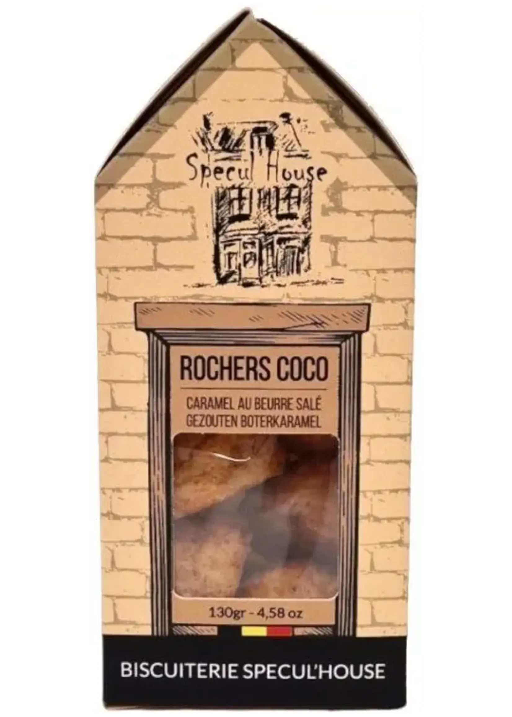 Specul'House Rocher Coco Karamel Huisje 130g