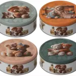 Butter Cookies Teddie Blik 150g