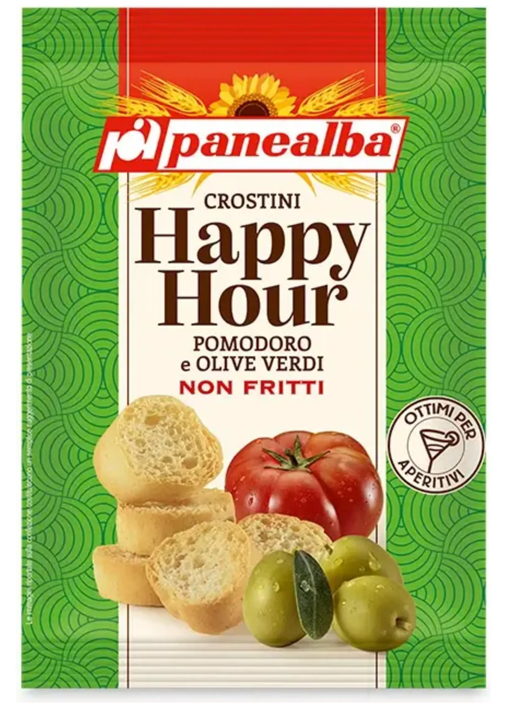 Panealba Crostini Tomaat & Olijf 50g