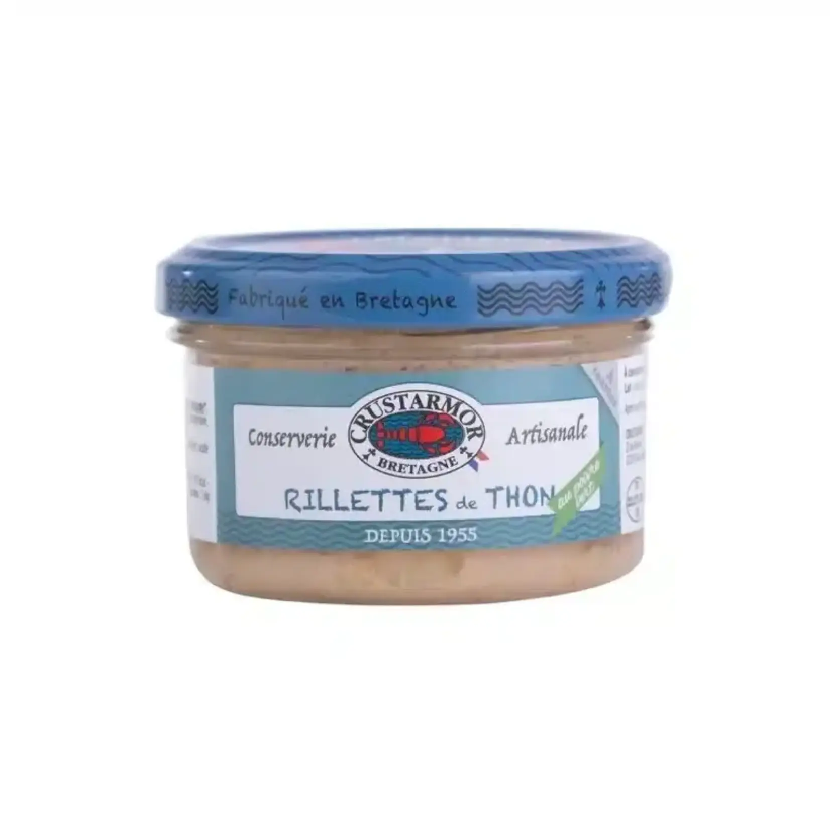 Crustarmor Rillettes de Thon au Poivre Vert 90g