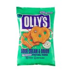 Olly's Sour Cream & Onion Pretzel Thins 140g