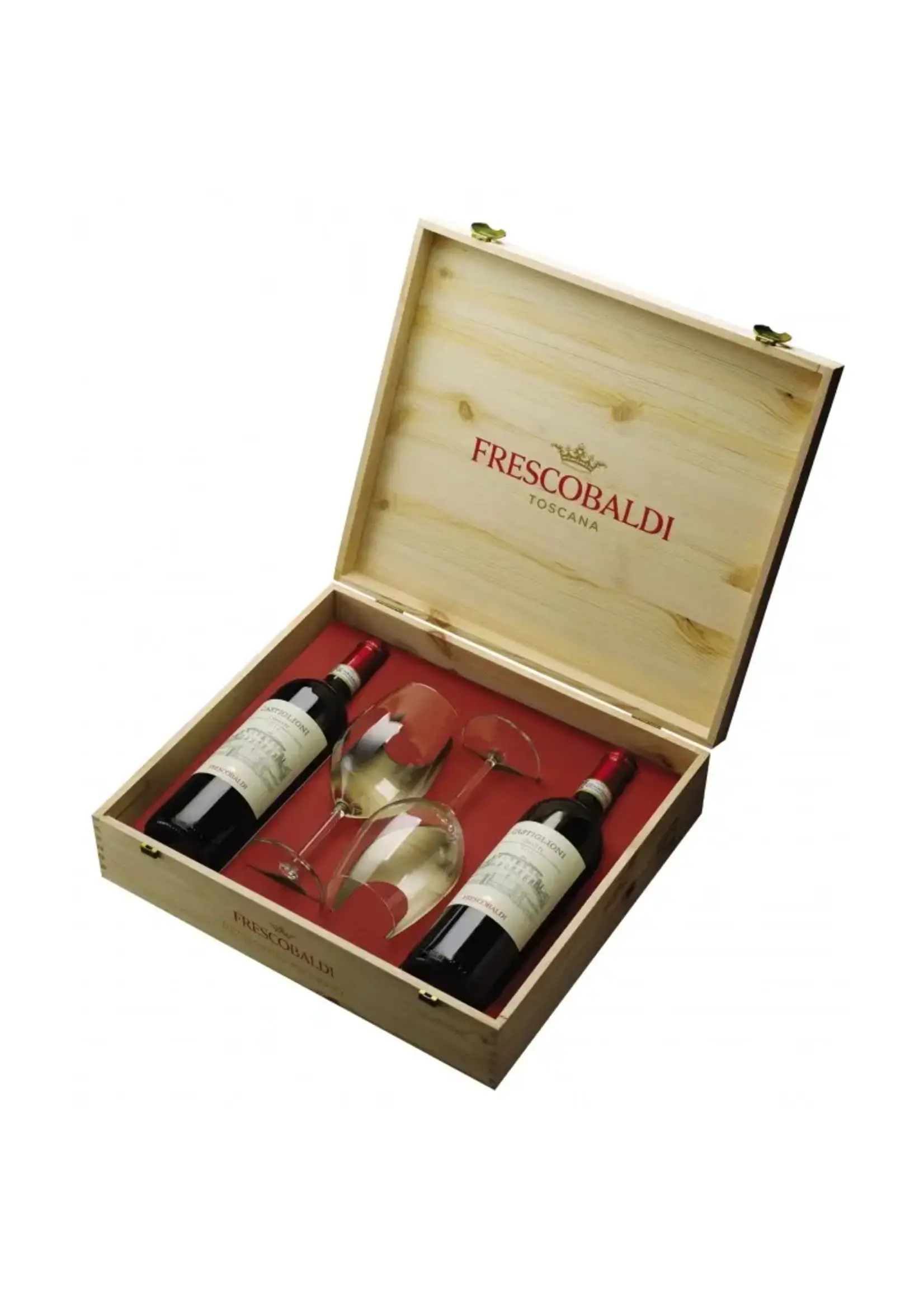 Castiglioni Chianti 2023 2 Flessen + 2 Glazen Kist 13% 150cl