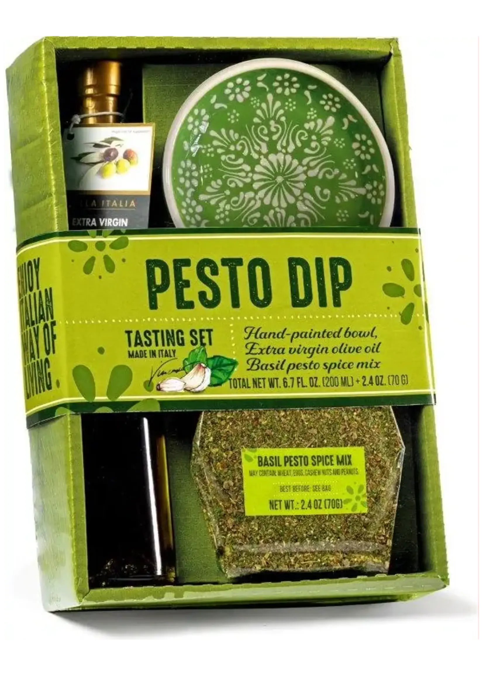 Bella Italia Pesto Dip Tasting Set 70g+200ml