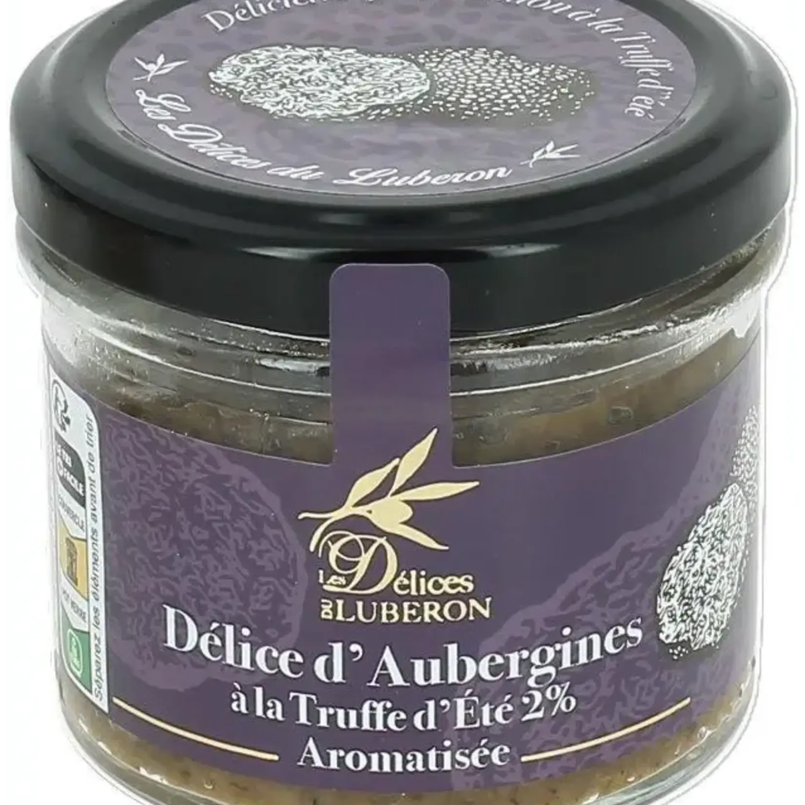 Les Délices du Luberon Auberginetapenade Zomertruffel 90g