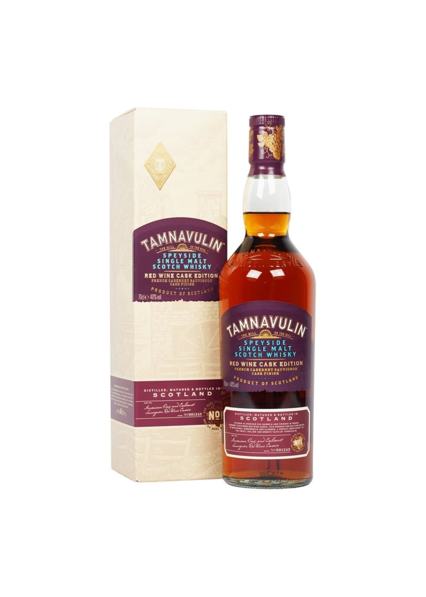 Tamnavulin French Cabernet Sauvignon Cask Finish 40% 70cl