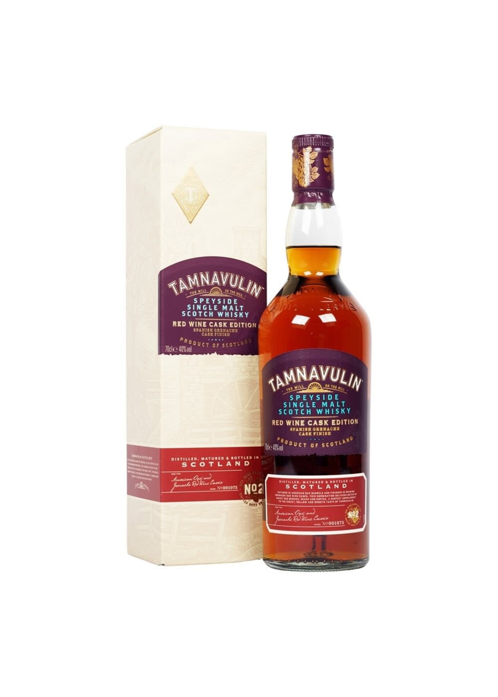 Tamnavulin Spanish Grenache Cask Finish 40% 70cl