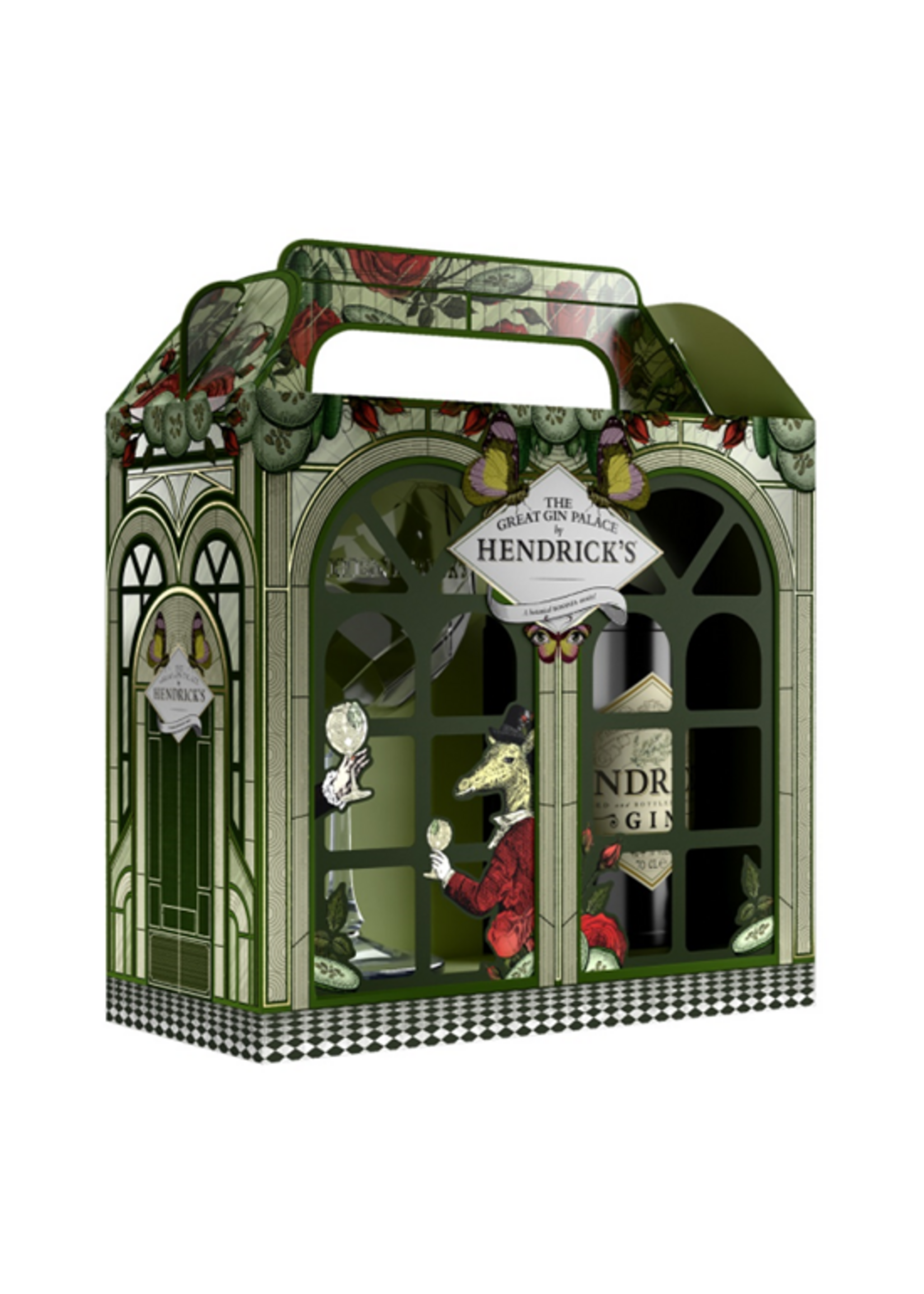 Hendrick's Gin + Glas Giftbox 41,4% 70cl