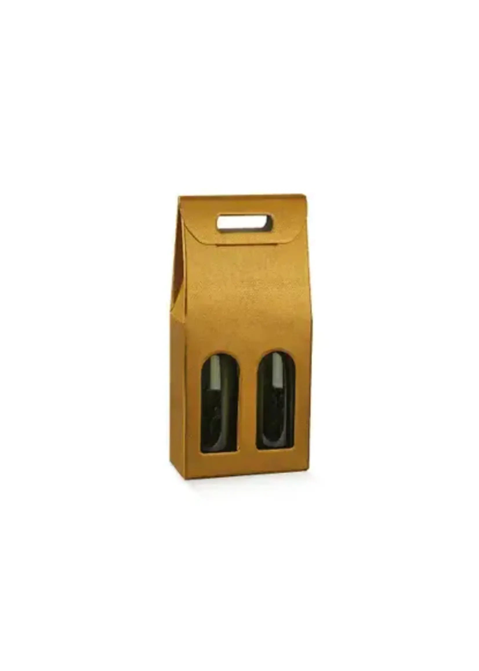 Wijndoos Scatola 2 Flessen Oro